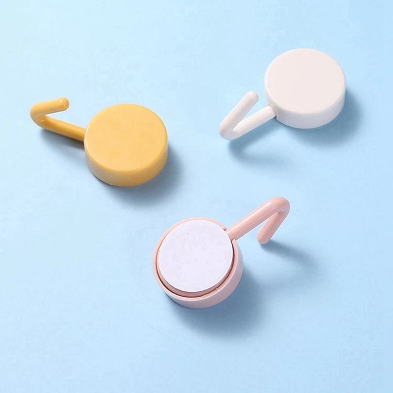 Bộ 10 móc treo đồ kích thước nhỏ gọn dán tường đa năng tiện dụng