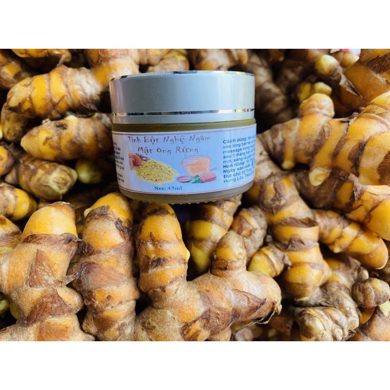 Cốt Nghệ Mật Ong Dưỡng Da Trắng Hồng Se Khít Lỗ Chân Lông Handmade