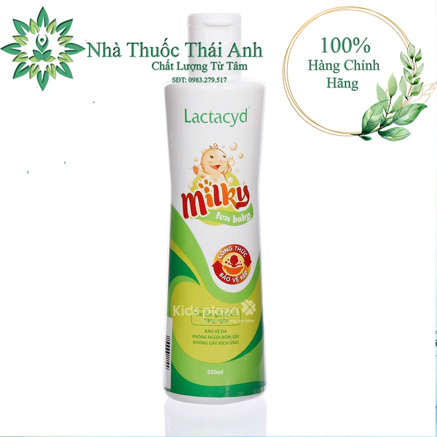 SỮA TẮM GỘI  LACTACYD MILKY 250ML