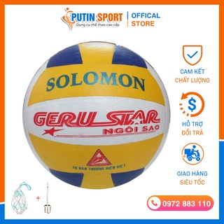 Bóng chuyền GERU STAR SOLOMON, Quả bóng chuyền thi đấu, banh bóng chuyền tập luyện chính hãng - Putin thumbnail