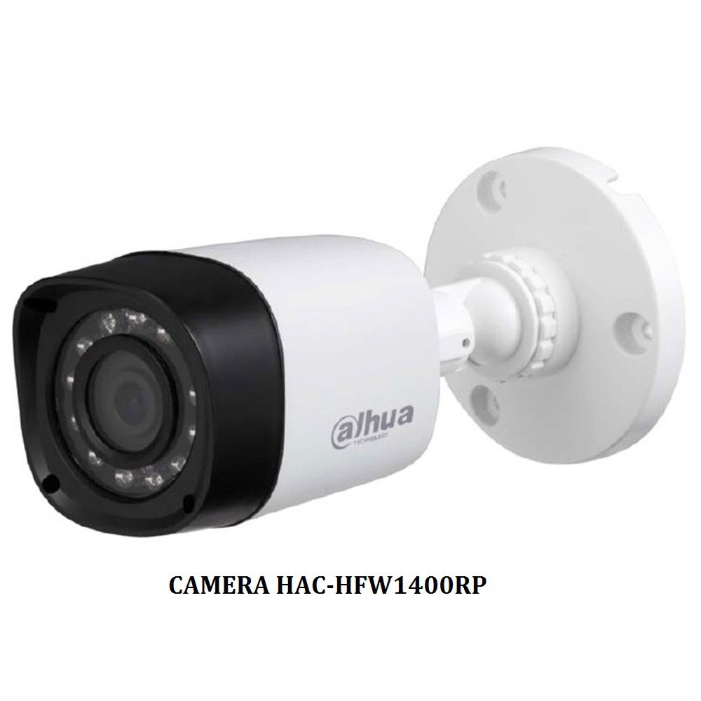 Camera HDCVI hồng ngoại 4.0 Megapixel DAHUA DH-HAC-HFW1400RP