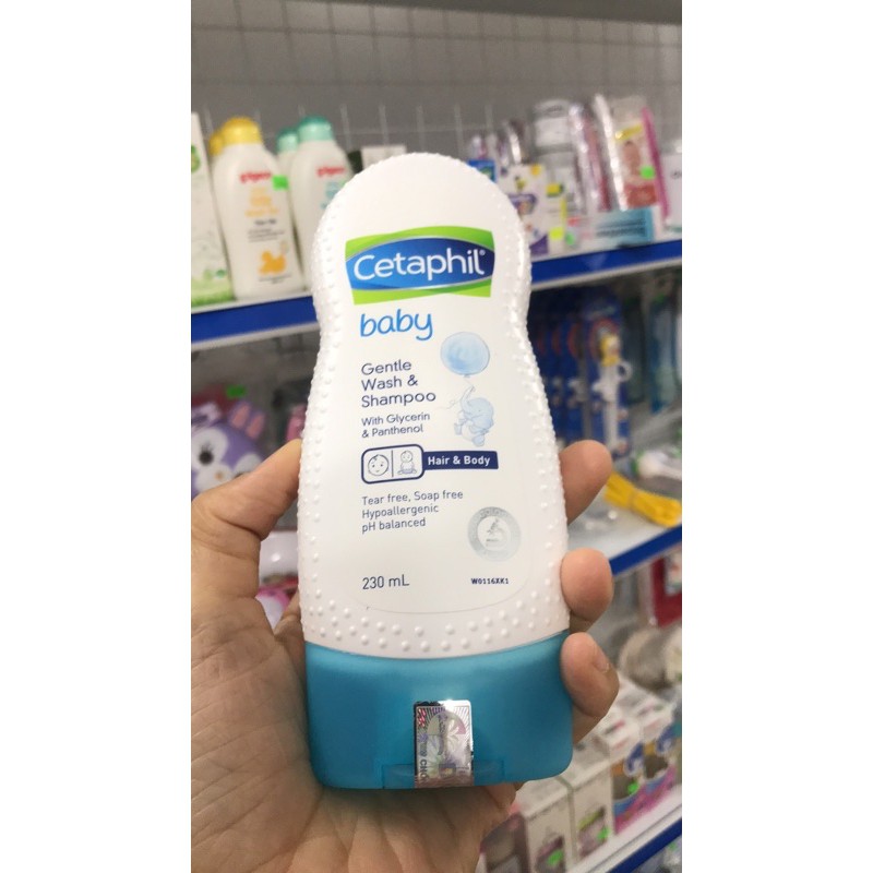 cetaphil sữa tắm gội cho bé