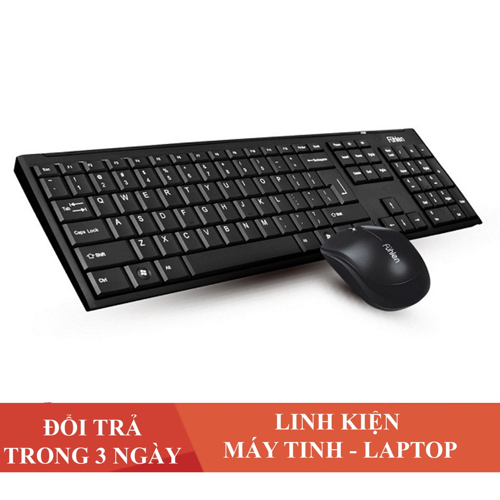 Bộ Bàn Phím Và Chuột Không Dây Fuhlen A120G Hàng chính hãng