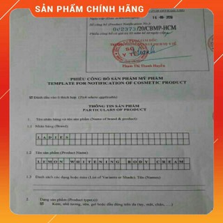 Kem Body Lemon Chanh Kích Trắng Da