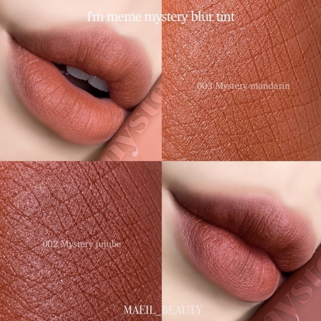 [NEW] Son kem lì I'M MEME Mystery Blur Tint 2019 (Có Sẵn) | BigBuy360 - bigbuy360.vn