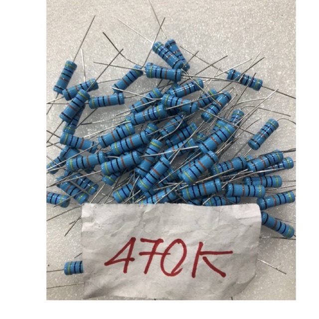 20   con   điện   trở    mầu    470K   3W