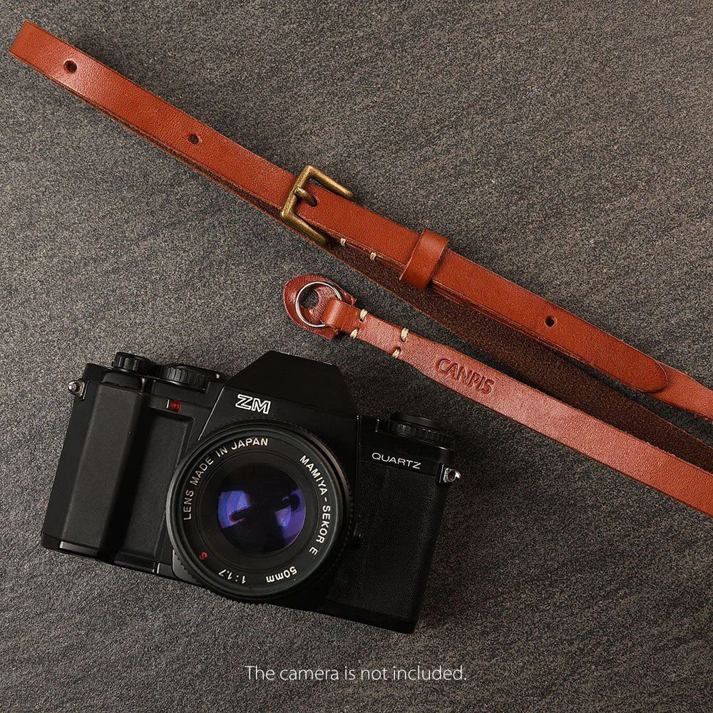 CANPIS Dây đeo máy ảnh bằng da thật handmade