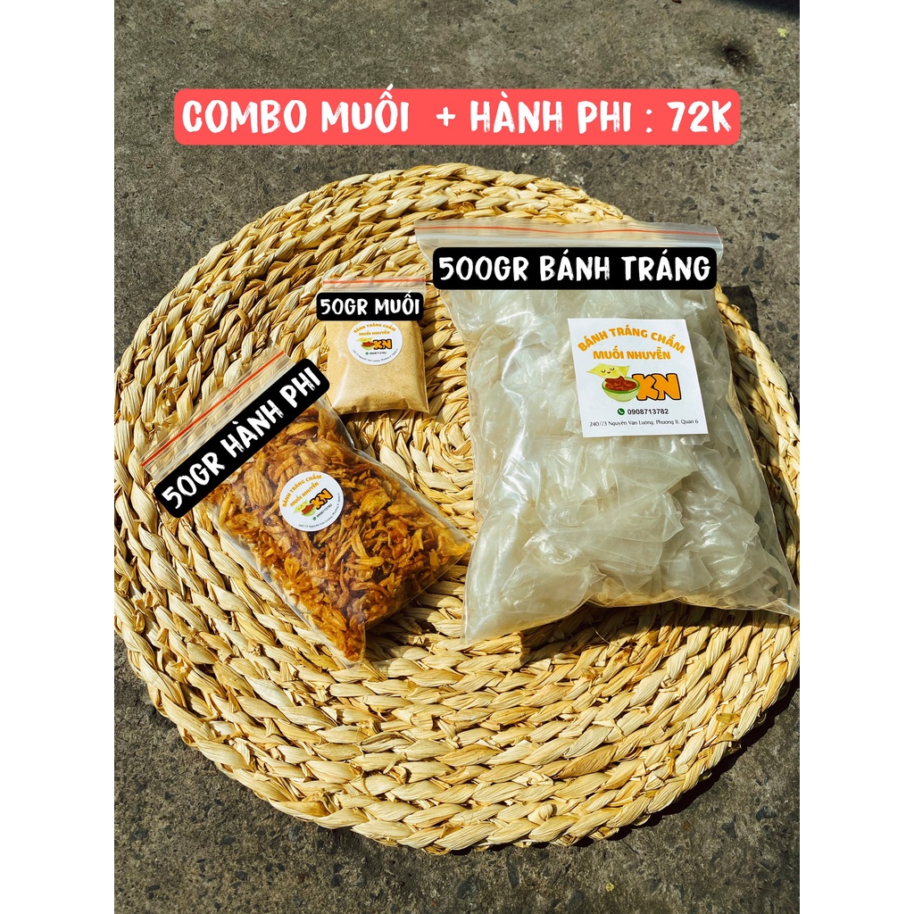 Combo rìa + muôi + hành phi