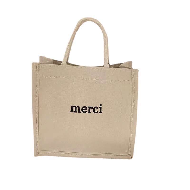 Túi xách Merci đeo vai Canvas đi học, đi làm để đồ du lịch cỡ lớn mẫu mới
