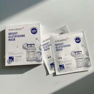 Mặt nạ dưỡng trắng chuyên sâu Sur.Medic Bright Glutathione Mask