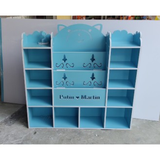 Kệ sách hình gấu nhiều ngăn thiết kế hiện đại cho bé FNL-3201 | BigBuy360 - bigbuy360.vn