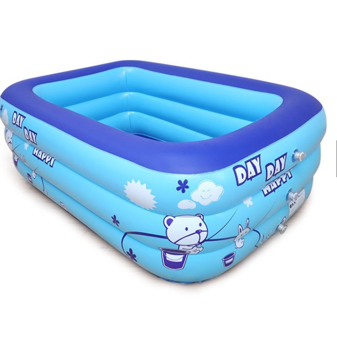 Chuyên sỉ lẻ bể bơi chữ nhật  m2 cho bé 2 tầng