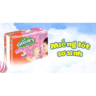 Lót sơ sinh newborn Goodry 72 miếng