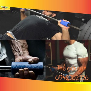 [sẵn] Fat Gripz Tay Nắm Cao Su Bọc Tạ Tập Gym  2019