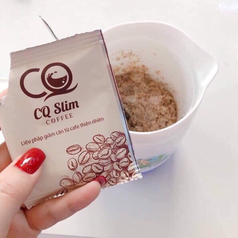 CÀ PHÊ GIẢM CÂN CQ HỘP 10 gói
