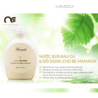 Nước rửa rau củ & đồ dùng cho bé Mamachi