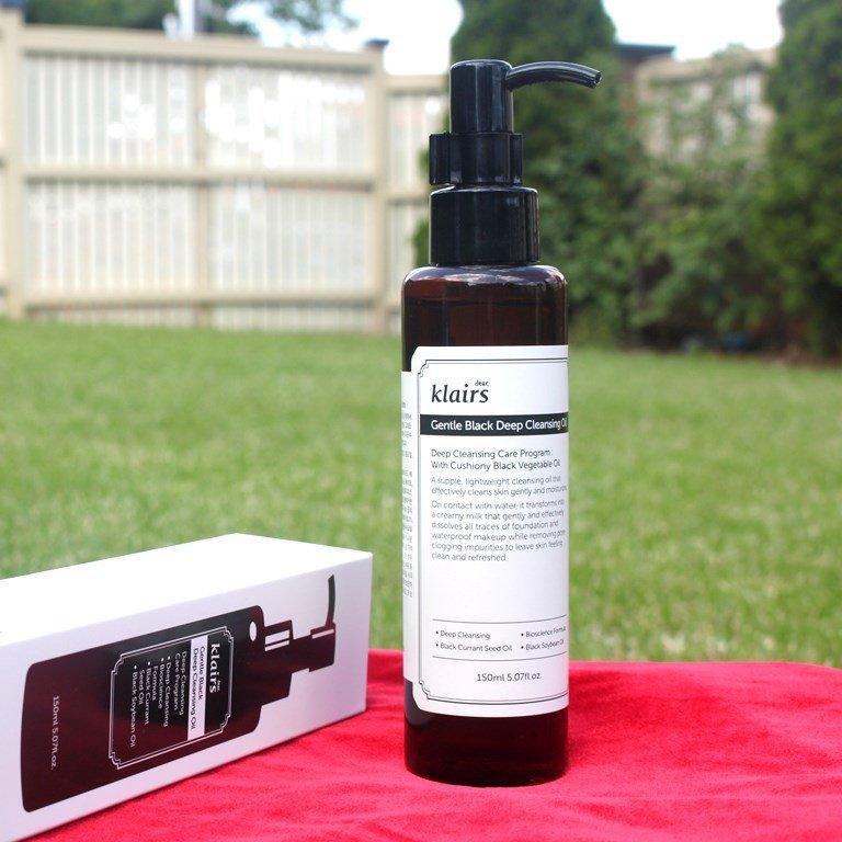 Dầu Tẩy Trang Kiểm Soát Bã Nhờn Dear, Klairs Gentle Black Deep Cleansing Oil 150ml