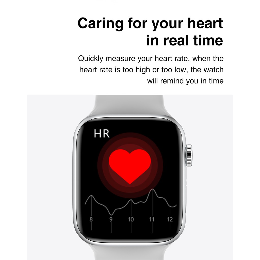 Hw22 Smart Watch 1.75 Inch Convenient Connection Custom Wallpaper Health Monitor Smartwatches For IOS Android