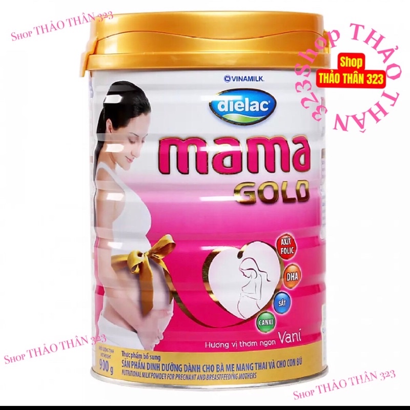 Sữa Bột Dielac MaMa Gold Huơng Vani Lon 900gram