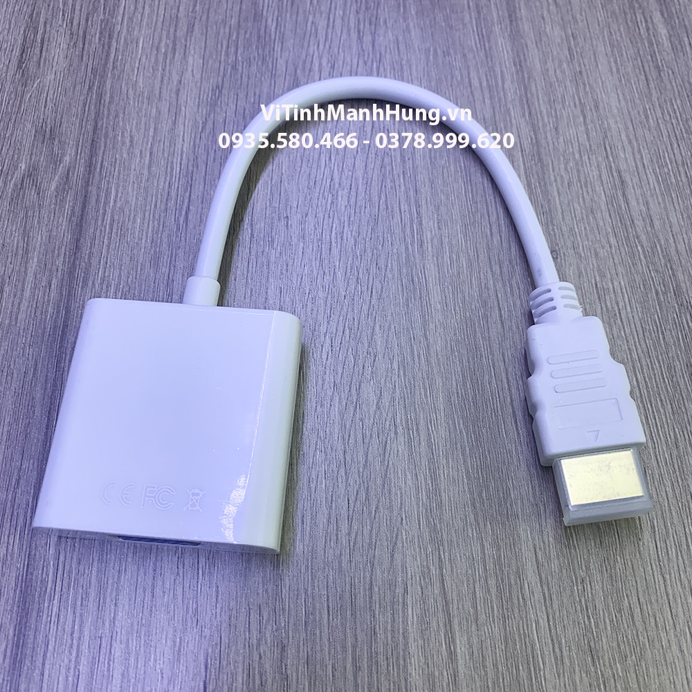 Đầu chuyển HDMI sang Vga - HDMI to VGA ( không âm thanh )