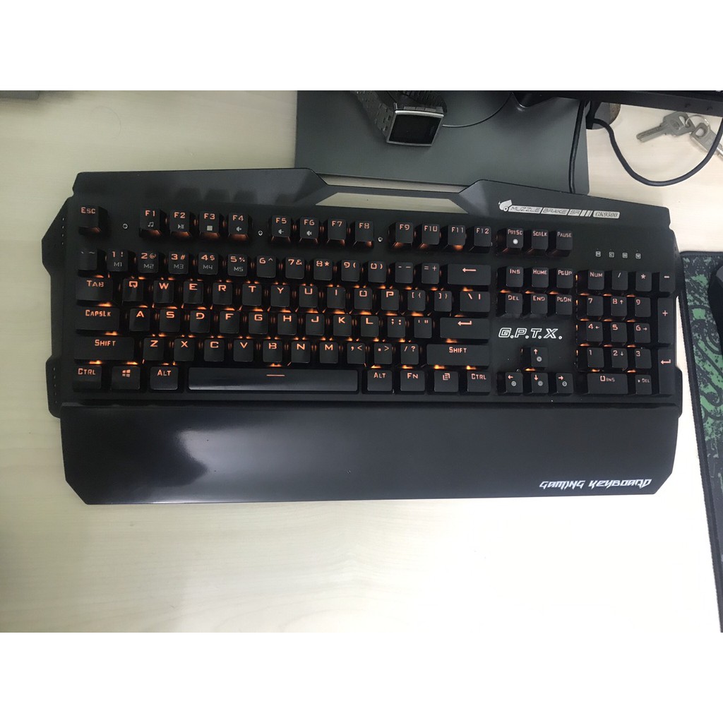 Bàn phím cơ quang học Gaming G.P.T.X khung kim loại sơn tĩnh điện 2nd