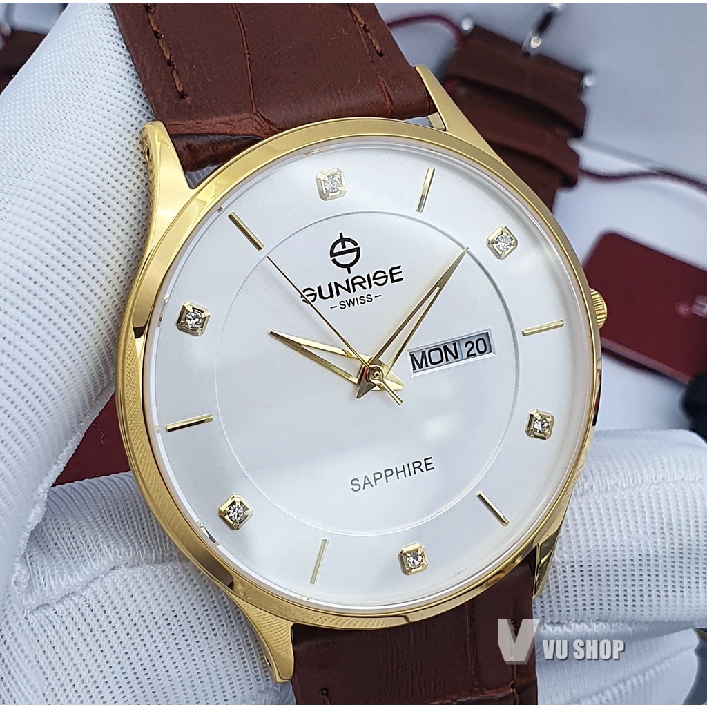 Đồng hồ đôi SUNRISE 1109PB Chính hãng
