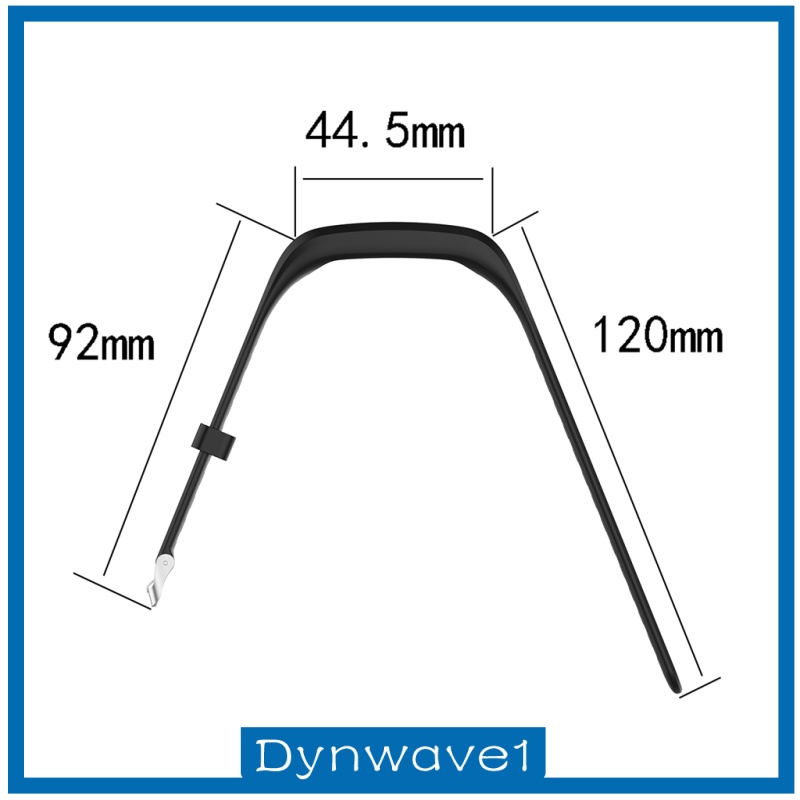 Dây Đeo Cổ Tay Bằng Silicone Màu Trắng Cho 4 Band 3e Band 4e Dynwave1