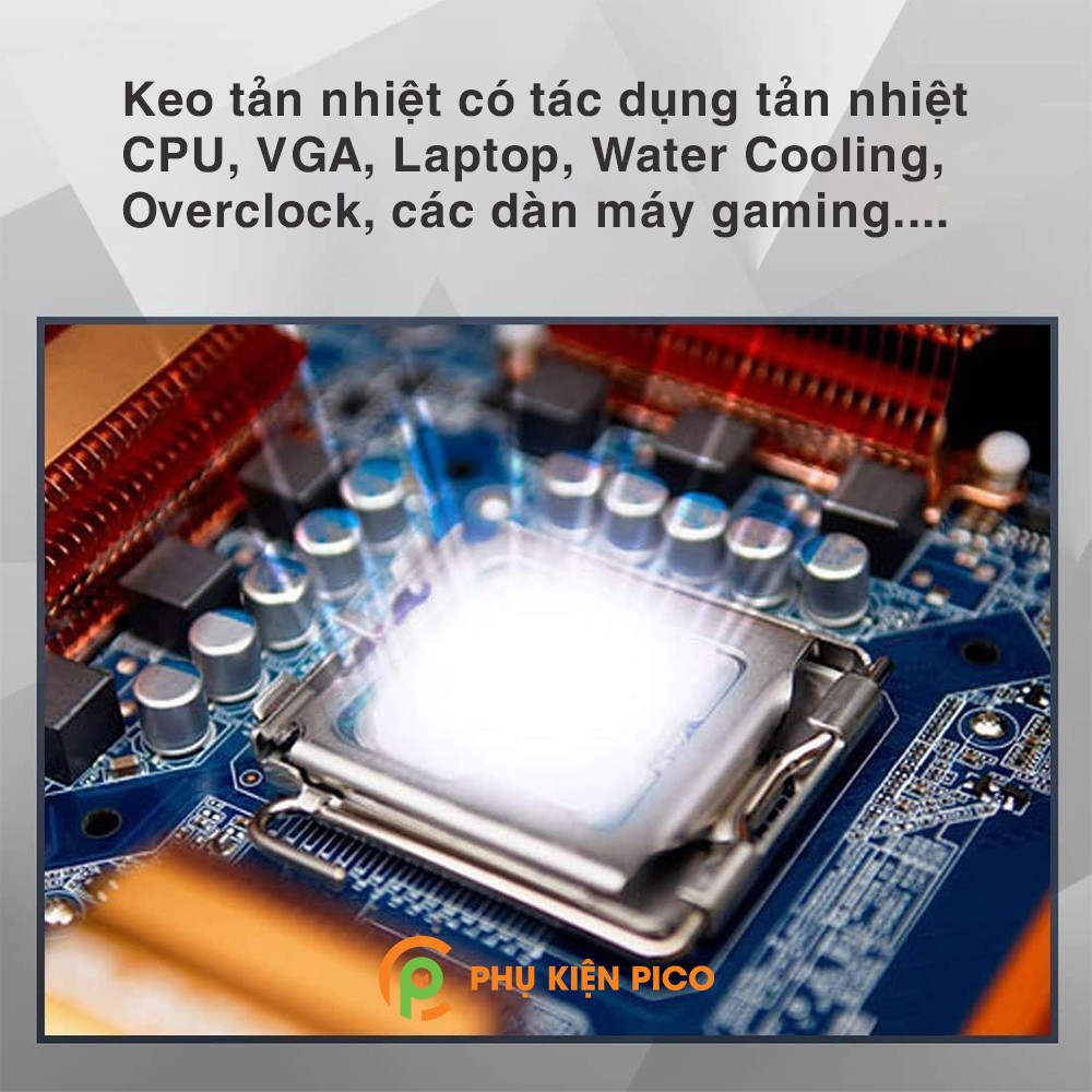 Keo tản nhiệt CPU Thermalright TF8 Thermal Paste 2g - Kem tản nhiệt Thermalright TF8 - Kem tản nhiệt CPU/GPU