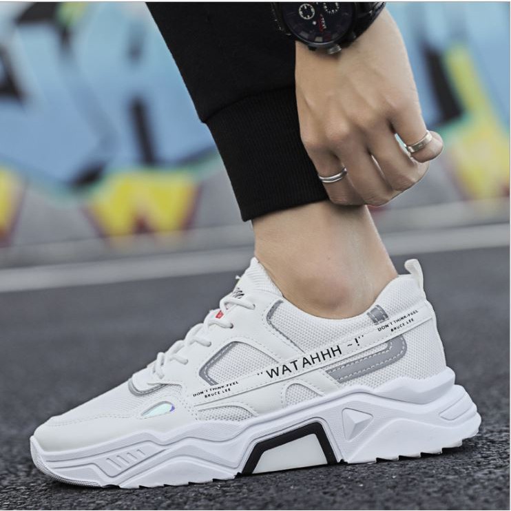 Giày Sneaker Nam WATH Fashion Đế Tăng Chiều Cao Cực Đẹp