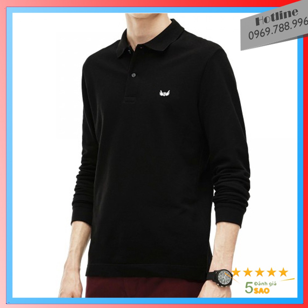 (48kg-76kg) Chất vải Cá Sấu 100% Cotton Cao Cấp, Co Giãn, Logo Thêu Sắc Nét, Áo Thun Polo Nam Lịch Lãm