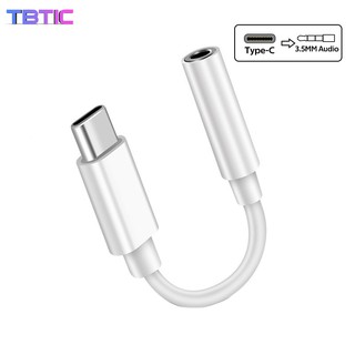 Cáp chuyển đổi âm thanh TBTIC type C sang 3.5mm cho Samsung / Xiaomi / Huawei tiện dụng