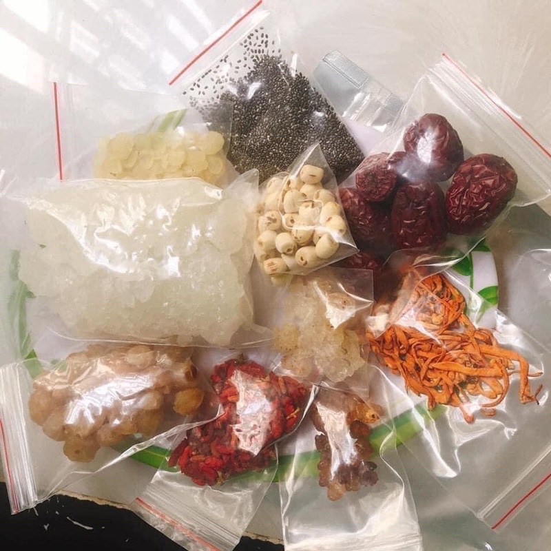 Set chè dưỡng nhan - chè sâm bổ lượng (giao hoả tốc HCM)