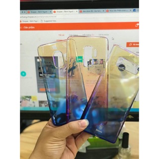 Ốp lưng Baseus đổi màu Galaxy S9 Plus/ S9+ ( Đổi màu theo góc nhìn )