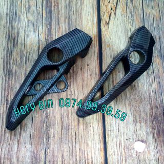 Ốp gác chân trước carbon Winner X (1cặp)