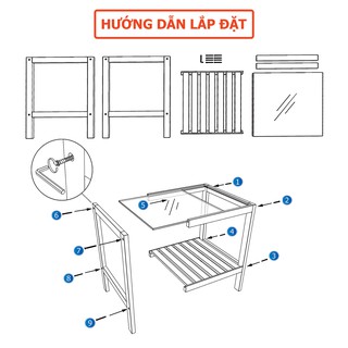 Tủ Tab Đầu Giường 2 Tầng Đa Năng Mặt Kính Vuadecor Gỗ Thông Tự Nhiên Hàng Lắp Ráp