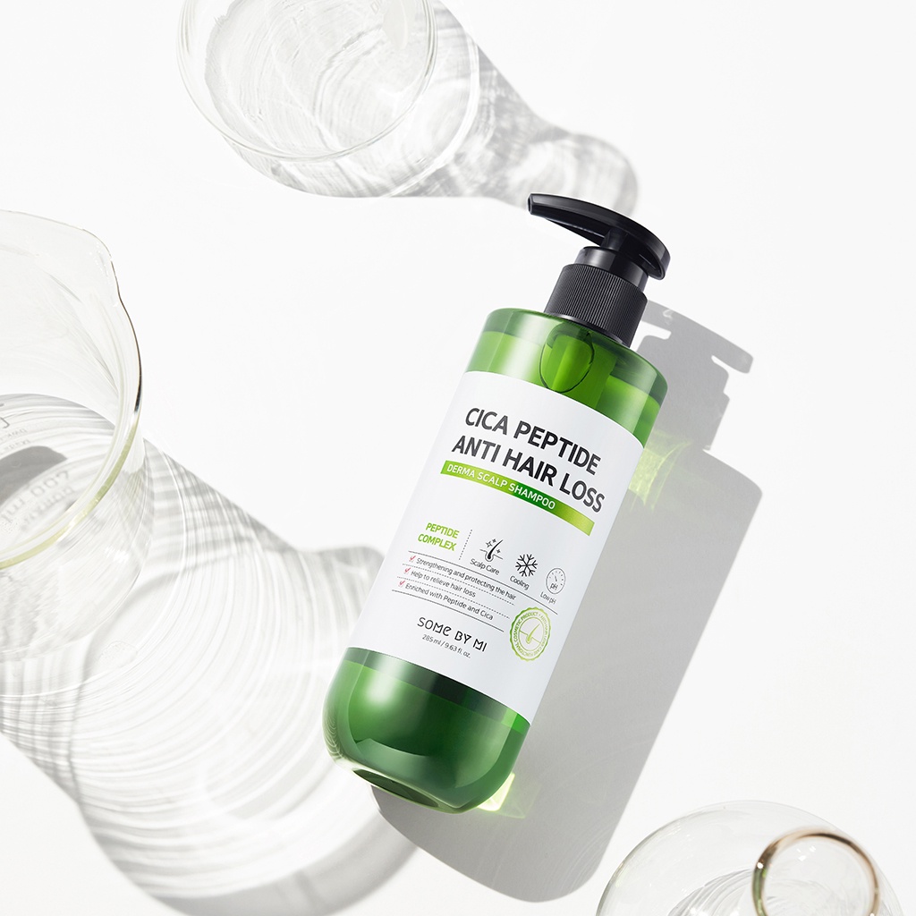 Dầu gội peptide Some By Mi chứa Cica Peptide chống rụng tóc chăm sóc da đầu 285ml
