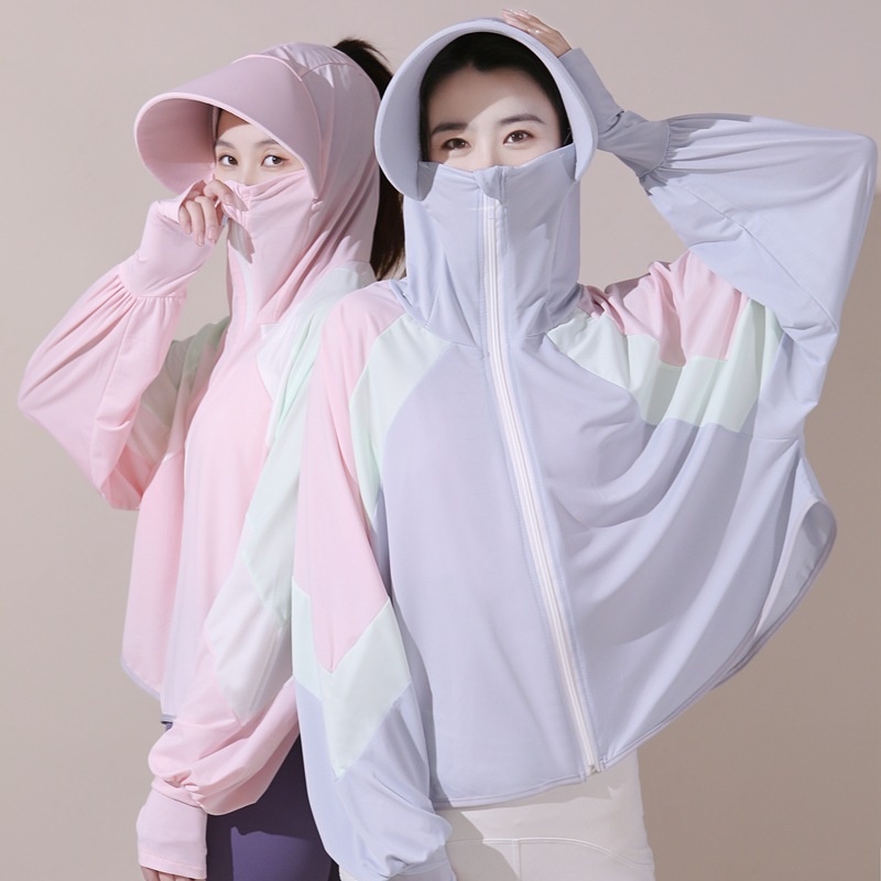 Áo Khoác Chống Nắng Chất Liệu Lụa Lạnh Mỏng Nhẹ Thời Trang Mùa Hè Cho Nữ