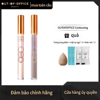 OUTOFOFFICE Bút Sửa Chữa Chất Lỏng ooo highlighter Hai màu sáng mũi mũi sáng mũi sáng