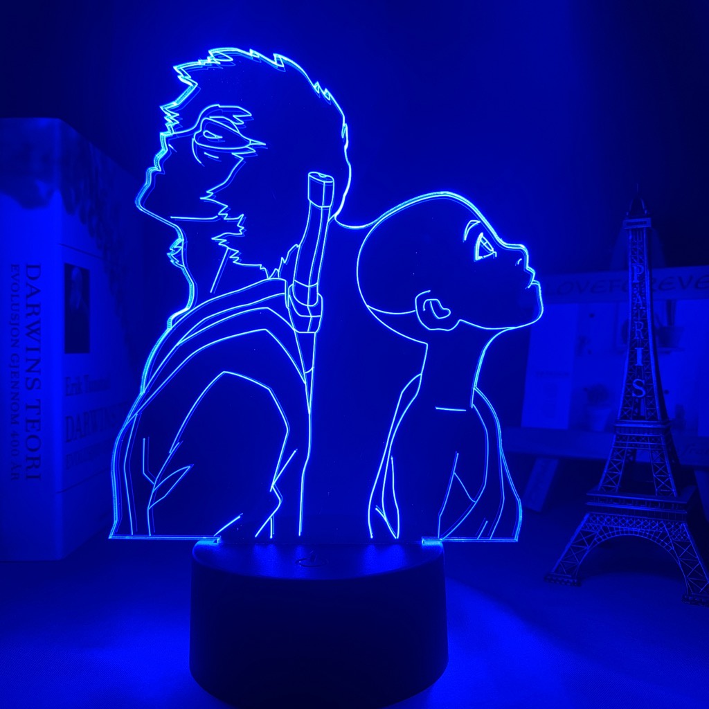 Đèn Led 3d Bằng Acrylic Hình Avatar The Last Airbender Trang Trí Phòng Ngủ