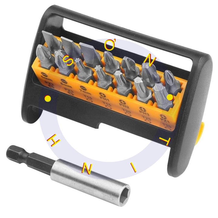 Bộ Đầu Vít 15 Món Tolsen 20365
