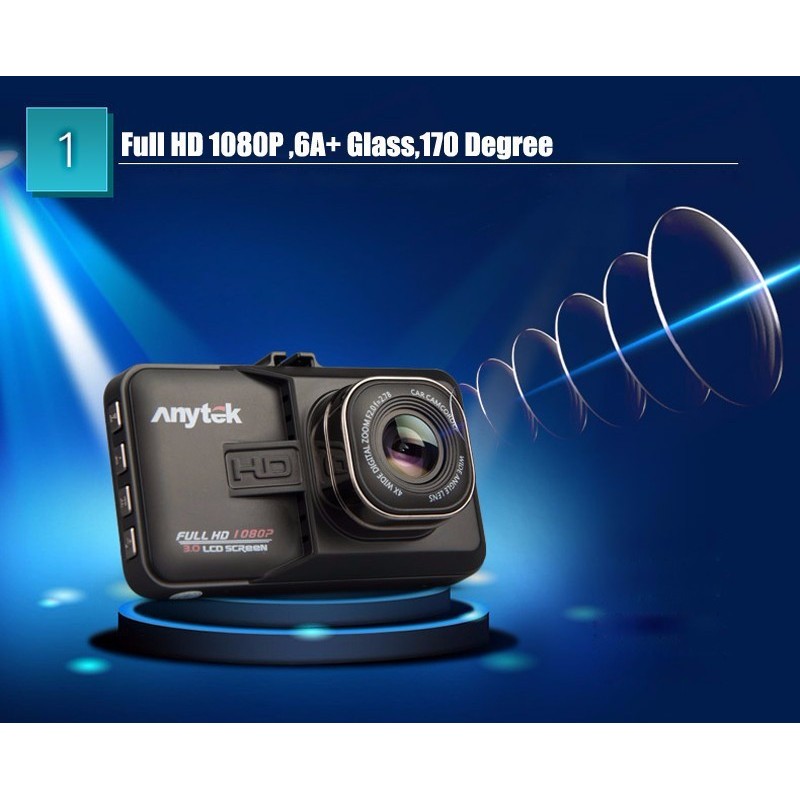 Camera Hành Trình Anytek – A98 – bảo hành 18 tháng