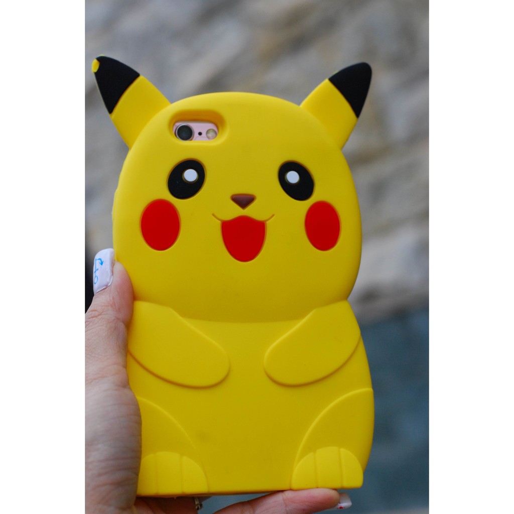 Ốp dẻo Pikachu iphone 5,5s, 6,6s, 6plus, 6s plus