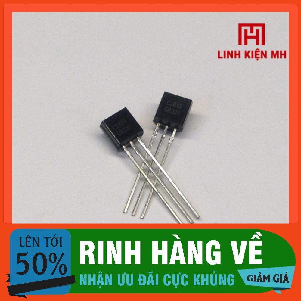 Combo 10 Transistor NPN C1815 0.15A-50V(Chân cắm TO-92)