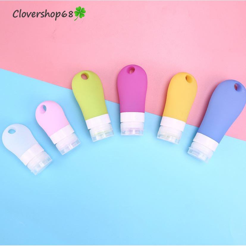 Lọ Chiết Mỹ Phẩm Silicon 38ml, 60ml, 89ml   Clovershop68