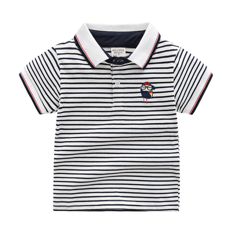 [XẢ KHO] AT36⚡Size90-130 (9-27kg)⚡Áo thun polo wellkids cotton cho bé ⚡Thời trang trẻ Em hàng quảng châu freeship