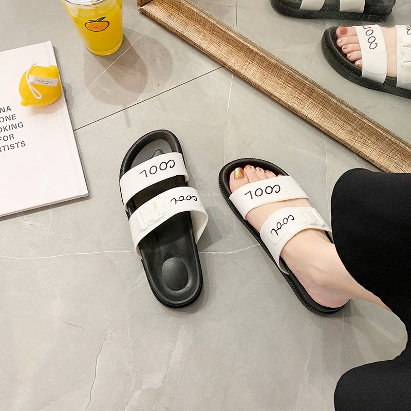 Dép quai ngang nữ ,Dép nữ 2 quai thời trang Ulzzang đi bộ đi chơi  Hàn Quốc siêu xinh DCOOL05