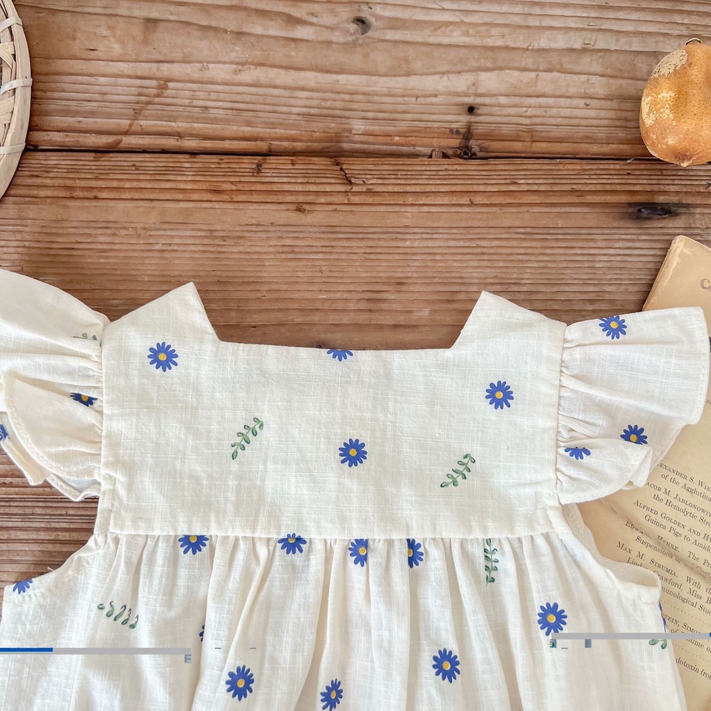 QA 15 : Body cho bé gái họa tiết hoa cực xinh