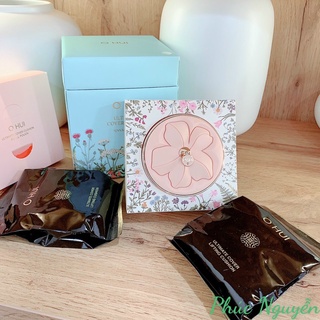 Phấn Nước Ohui Ultimate Cover Cushion, Chống Nắng, Tặng Kèm 2 Lõi Phấn, Bản Mới 2022