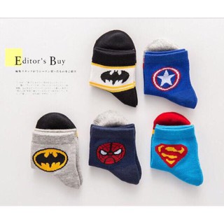 Set 10 Đôi Tất Siêu Nhân Cho Bé