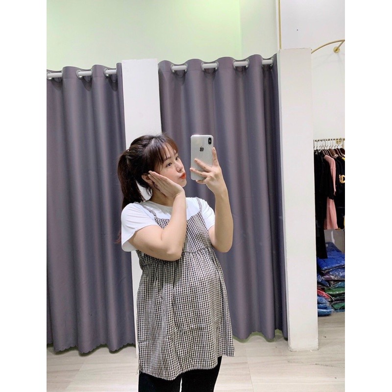 [Xả Kho] Áo Bầu Babydoll A12 Cực Xinh, Mềm Mát Và Trẻ Trung, Form Thoải Mái Mẹ Mặc Đến Sinh